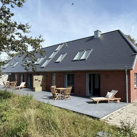 Ferienhaus Westertilli 20 - Middelhuus - Lichtdurchflutete Architektenwohnung Im Nordischen Langhaus *